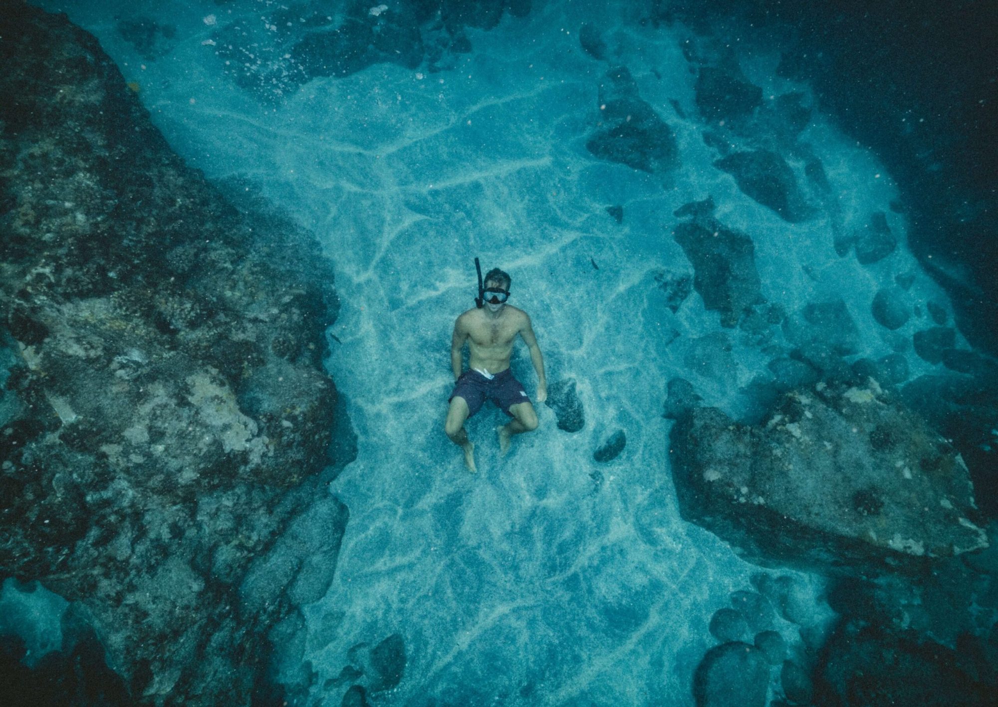free diving a-person-free-diving-near-a-coral-reef