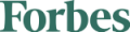The word 'Forbes' written in a serif font in teal color.